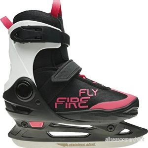 Firefly Alpha Soft III Ice Skridsko, Ungdom Unisex, Black/White/Pink, 33 7613709213560