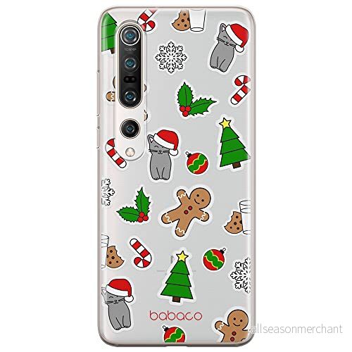ERT GROUP mobiltelefonfodral för Xiaomi MI 10 / PRO originalt och officiellt licensierat Babaco mönster Winter 006 optimalt anpassad till formen på mobiltelefonen, gedeeltelijk transparant 5903537170688