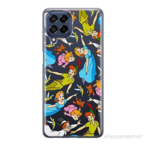 ERT GROUP mobiltelefonfodral för Samsung M33 5G originalt och officiellt licensierat Disney mönster Peter Pan 002 optimalt anpassad till formen på mobiltelefonen, gedeeltelijk transparant 5905511357139