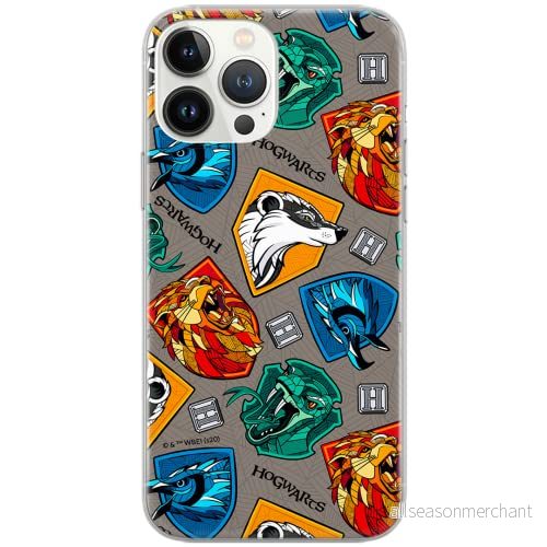 ERT GROUP mobiltelefonfodral för Samsung S10 PLUS originalt och officiellt licensierat Harry Potter mönster 022 Vit optimalt anpassad till formen på mobiltelefonen, fodral tillverkad av TPU-plast 5903932127157