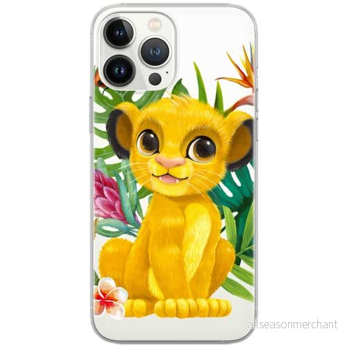 ERT GROUP mobiltelefonfodral för Apple Iphone 6 PLUS originalt och officiellt licensierat Disney mönster Simba & Friends 004 Vit anpassad till formen på mobiltelefonen, gedeeltelijk transparant 5902980571776
