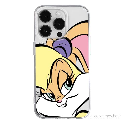 ERT GROUP mobiltelefonfodral för Apple Iphone 14 PRO originalt och officiellt licensierat Looney Tunes mönster Lola 001 optimalt anpassad till formen på mobiltelefonen, gedeeltelijk transparant 5905131925152