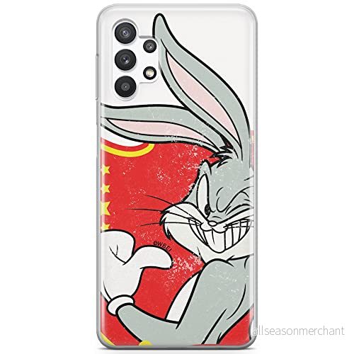 ERT GROUP mobiltelefonfodral för Samsung A32 5G originalt och officiellt licensierat Looney Tunes mönster Bugs 010 optimalt anpassad till formen på mobiltelefonen, fodral tillverkad av TPU plast 5903040052563