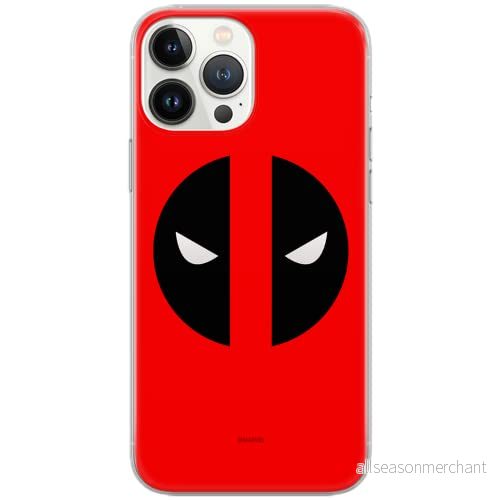 ERT GROUP mobiltelefonfodral för Samsung S10 originalt och officiellt licensierat Marvel mönster Deadpool 004 Vit optimalt anpassad till formen på mobiltelefonen, fodral tillverkad av TPU plast 5902980861884
