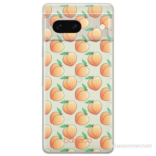 ERT GROUP mobiltelefonfodral för Google PIXEL 7 originalt och officiellt licensierat Babaco mönster Peaches 001 optimalt anpassad till formen på mobiltelefonen, fodral tillverkad av TPU plast 5905795142070