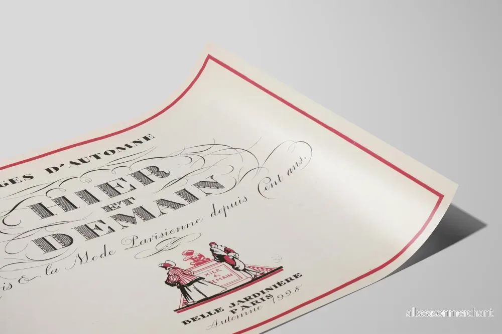 Vintageposter Höstblad - Igår och Imorgon - Bild 2