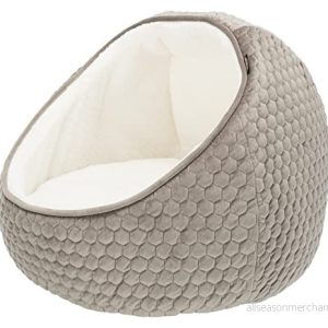 Trixie Livia cave ø 55 x 45 cm taupe/cream 4047974363508 Trixie Livia cave ø 55 x 45 cm taupe/cream 4047974363508