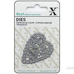Xcut Scrapbooking Dies, Silver 5050870020535
