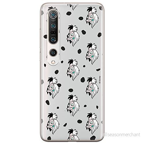 ERT GROUP mobiltelefonfodral för Xiaomi MI 10 / PRO originalt och officiellt licensierat Disney mönster Cruella 005 optimalt anpassad till formen på mobiltelefonen, gedeeltelijk transparant 5903537166742