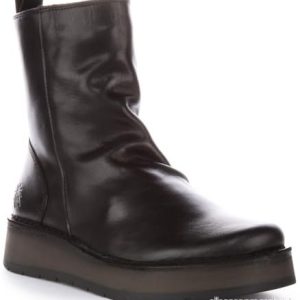 Fly London Damen Reno053flyFashion Boot, Svart, 36 EU 5601382082483 Fly London Damen Reno053flyFashion Boot, Svart, 36 EU 5601382082483