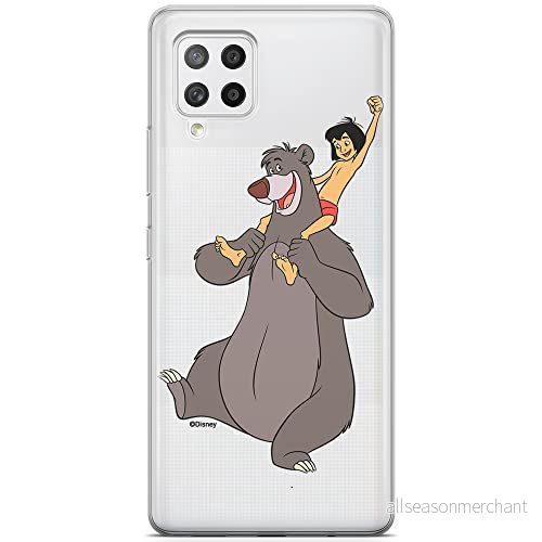 ERT GROUP mobiltelefonfodral för Samsung A42 5G originalt och officiellt licensierat Disney mönster Jungle Book 002 optimalt anpassad till formen på mobiltelefonen, gedeeltelijk transparant 5905131200259