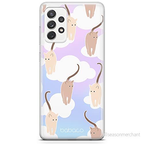 ERT GROUP mobiltelefonfodral för Samsung A33 5G originalt och officiellt licensierat Babaco mönster Cats 015 optimalt anpassad till formen på mobiltelefonen, fodral tillverkad av TPU plast 5905131073464