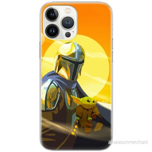 ERT GROUP mobiltelefonfodral för Xiaomi REDMI 10 originalt och officiellt licensierat Star Wars mönster Baby Yoda 020, fodral tillverkad av TPU plast 5904805070037