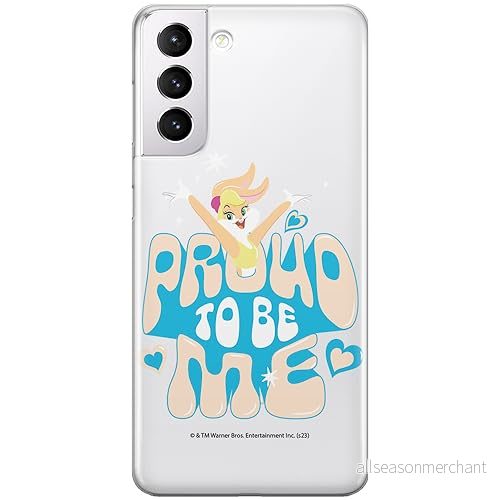 ERT GROUP mobiltelefonfodral för Samsung S21 PLUS originalt och officiellt licensierat Looney Tunes mönster Lola 005 optimalt anpassad till formen på mobiltelefonen, gedeeltelijk transparant 5905795066840