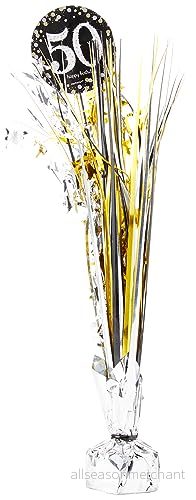 (PKT) Adult Gold firande 50:e centerpiece spray 13051588748 (PKT) Adult Gold firande 50:e centerpiece spray 13051588748