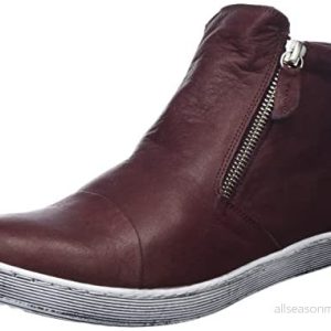 Andrea Conti Damsneakers, vinröd, 36 EU, Burgund, EU 4065139292449