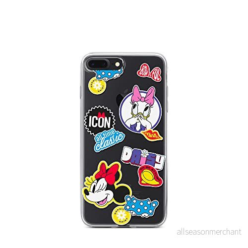 ERT GROUP mobiltelefonfodral för Iphone 7 PLUS/ 8 PLUS originalt och officiellt licensierat Disney mönster Minnie 067 optimalt anpassad till formen på mobiltelefonen, gedeeltelijk transparant 5905131810540