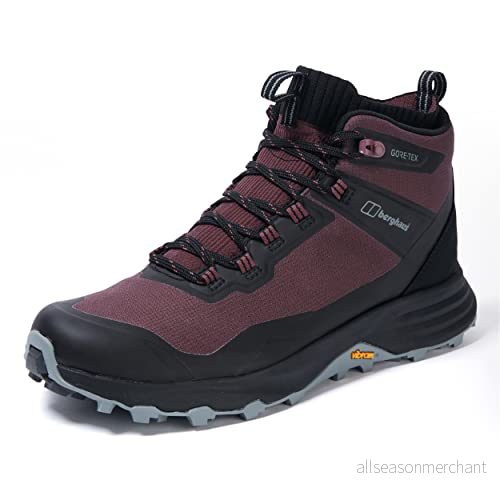 Berghaus Vc22 Multisport GTX Vattentätt tyg Mid Walking, Vandringsstövlar för kvinnor, Svart vin, 38 EU 5054773590027