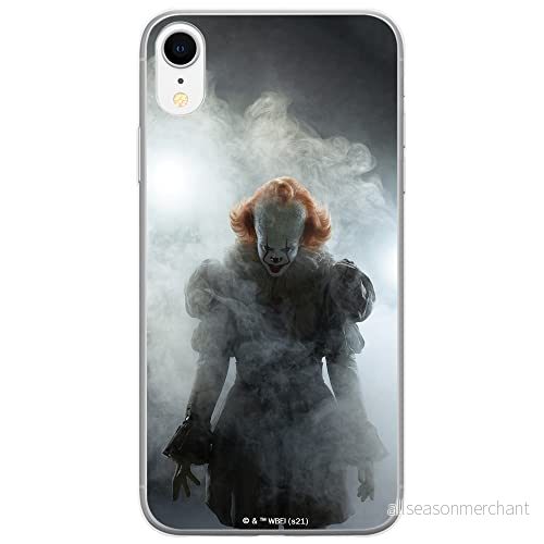 ERT GROUP mobiltelefonfodral för Iphone XR originalt och officiellt licensierat Horror mönster It 025 optimalt anpassad till formen på mobiltelefonen, fodral tillverkad av TPU plast 5905511010614