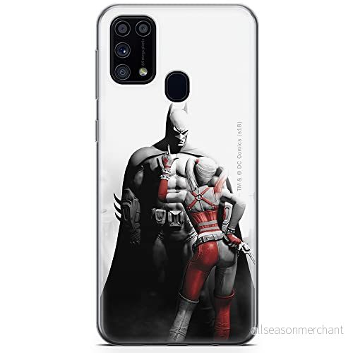 ERT GROUP mobiltelefonfodral för Samsung M31 originalt och officiellt licensierat DC mönster Batman 012 optimalt anpassad till formen på mobiltelefonen, fodral tillverkad av TPU plast 5904805481802