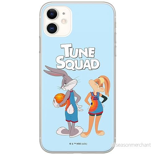 ERT GROUP mobiltelefonfodral för Iphone 11 originalt och officiellt licensierat Looney Tunes mönster Space Jam 022 optimalt anpassad till formen på mobiltelefonen, fodral tillverkad av TPU plast 5905511059224