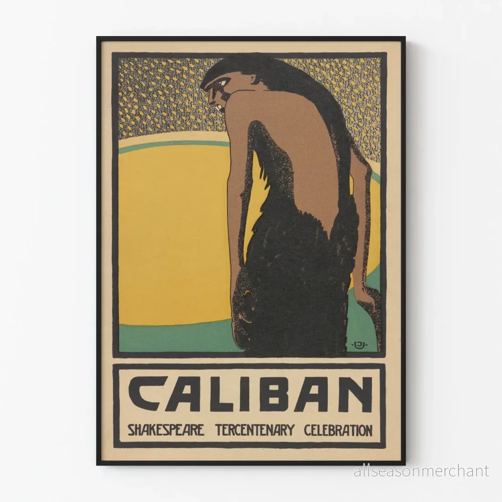 Caliban-Poster - Shakespeare 300-årsjubileum