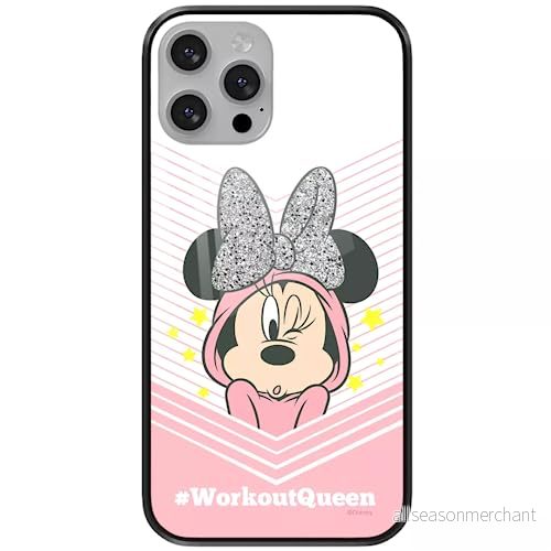 ERT GROUP mobiltelefonfodral för Apple Iphone 13 PRO originalt och officiellt licensierat Disney mönster Minnie 053 tillverkad av härdat glas, skyddsfodral 5904805877346