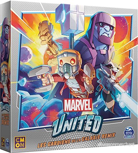 Asmodee Marvel brädspel, CMNMUN05FR, expansion: the Guardians of Galaxy Remix 3558380107736