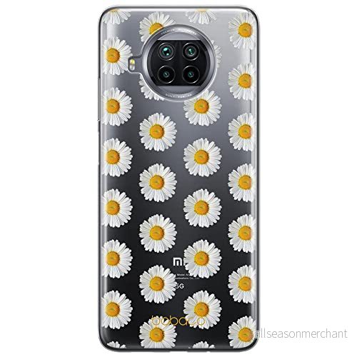 ERT GROUP mobiltelefonfodral för Xiaomi MI 10T LITE/REDMI NOTE 9 PRO 5G originalt och officiellt licensierat Babaco mönster Flowers 009, gedeeltelijk transparant 5903537154305