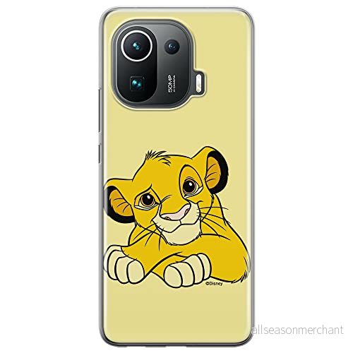 ERT GROUP mobiltelefonfodral för Xiaomi MI 11 PRO originalt och officiellt licensierat Disney mönster Simba & Friends 009 anpassad till formen på mobiltelefonen, fodral tillverkad av TPU plast 5905131176455