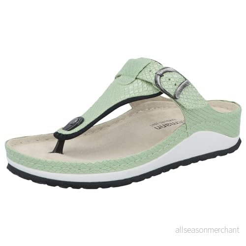 Berkemann Dam Mila Flipflop, Grön, 36 1/3 EU, EU 4049261858575