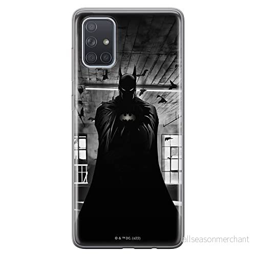 ERT GROUP mobiltelefonfodral för Samsung A71 5G originalt och officiellt licensierat DC mönster Batman 068 optimalt anpassad till formen på mobiltelefonen, fodral tillverkad av TPU plast 5905131521651