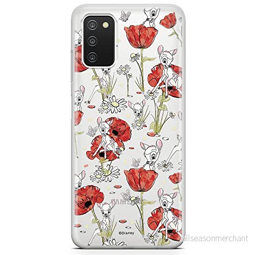 ERT GROUP mobiltelefonfodral för Samsung A03S originalt och officiellt licensierat Disney mönster Bambi 001 optimalt anpassad till formen på mobiltelefonen, gedeeltelijk transparant 5903932988789