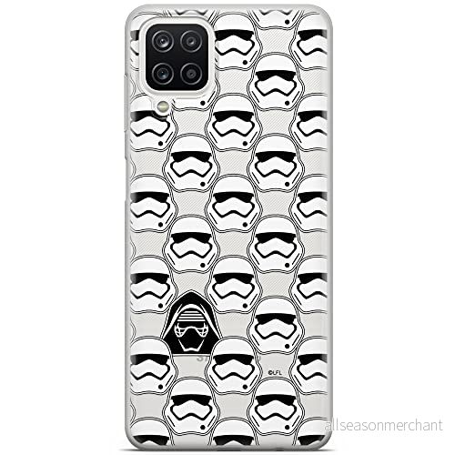 ERT GROUP mobiltelefonfodral för Samsung A12 / M12 originalt och officiellt licensierat Star Wars mönster 020 optimalt anpassad till formen på mobiltelefonen, gedeeltelijk transparant 5903040099773