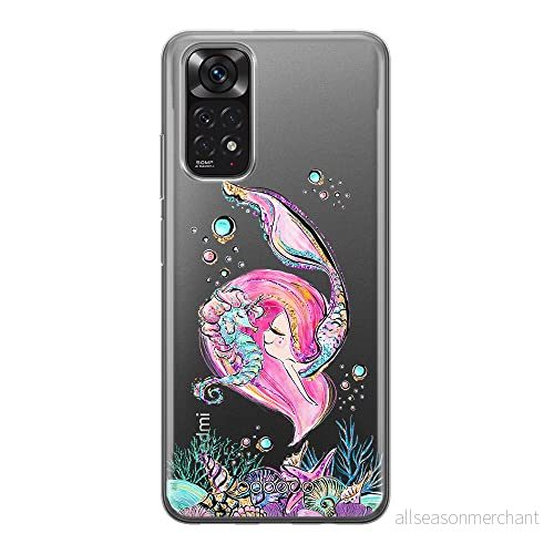 ERT GROUP mobiltelefonfodral för Xiaomi REDMI NOTE 11S 4G / 11 originalt och officiellt licensierat Babaco mönster Ocean 002, gedeeltelijk transparant 5905511567545