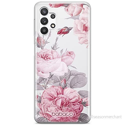 ERT GROUP mobiltelefonfodral för Samsung A32 5G originalt och officiellt licensierat Babaco mönster Flowers 050 optimalt anpassad till formen på mobiltelefonen, gedeeltelijk transparant 5905131348289