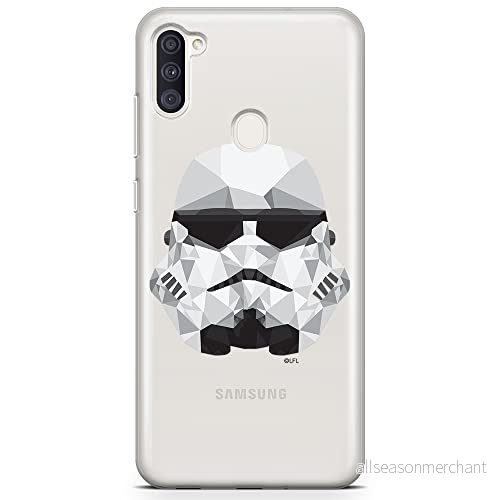 ERT GROUP mobiltelefonfodral för Samsung A03S originalt och officiellt licensierat Star Wars mönster Stormtrooper 008 optimalt anpassad till formen på mobiltelefonen, gedeeltelijk transparant 5903932995329