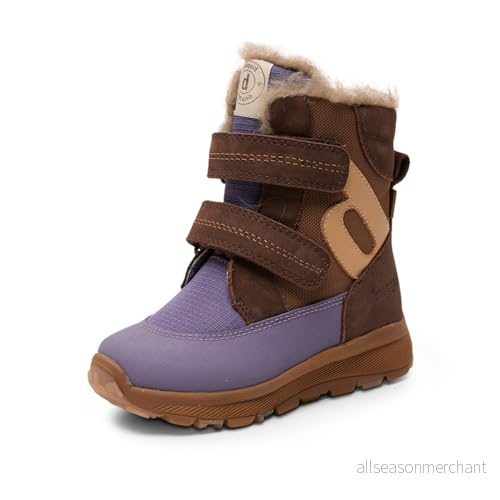 Bisgaard Unisex barn Spencer Tex Fashion Boot, Plommon, 32 EU 5715243713949