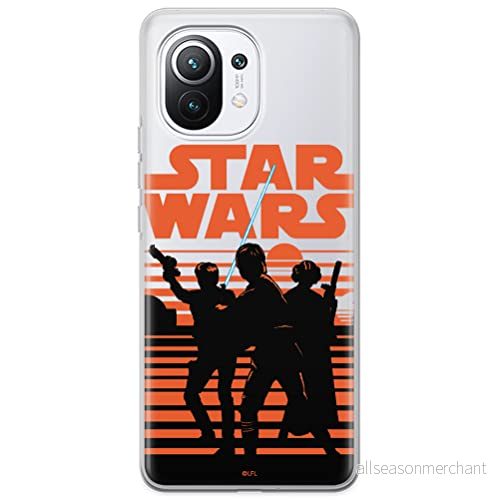 ERT GROUP mobiltelefonfodral för Xiaomi 11 originalt och officiellt licensierat Star Wars mönster 026 optimalt anpassad till formen på mobiltelefonen, gedeeltelijk transparant 5903537115740