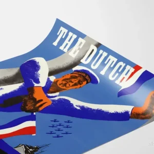 Vintageposter The Dutch Fight On To Victory - Bild 3