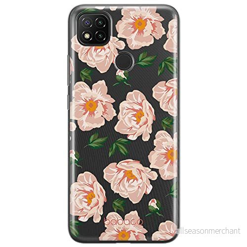 ERT GROUP mobiltelefonfodral för Xiaomi REDMI 9C originalt och officiellt licensierat Babaco mönster Flowers 014 optimalt anpassad till formen på mobiltelefonen, gedeeltelijk transparant 5903932615494