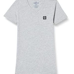 Vingino Pojkar B Basic te vnss T shirt, Grå mele, 12 år 8720386792024