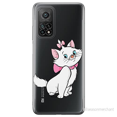 ERT GROUP mobiltelefonfodral för Xiaomi Redmi Note 11 Pro 5G/11 4G originalt och officiellt licensierat Disney mönster Marie 007, gedeeltelijk transparant 5905131130945