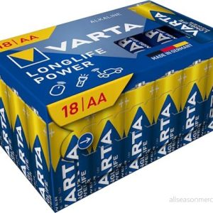 VARTA Longlife Power AAA Micro LR03 batteri (8+4 pack) alkaliskt tillverkat i Tyskland perfekt för leksaker ficklampa Controller och andra batteridrivna enheter 4008496659203