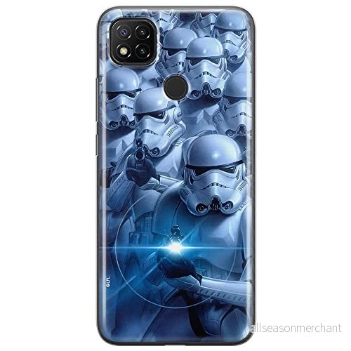 ERT GROUP mobiltelefonfodral för Xiaomi REDMI 9C originalt och officiellt licensierat Star Wars mönster Stormtrooper 011 optimalt anpassad till formen på mobiltelefonen, fodral tillverkad av TPU plast 5903040285152