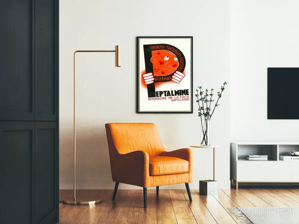 Vintageposter Peptalmine väggdekoration för hälsa - Bild 2