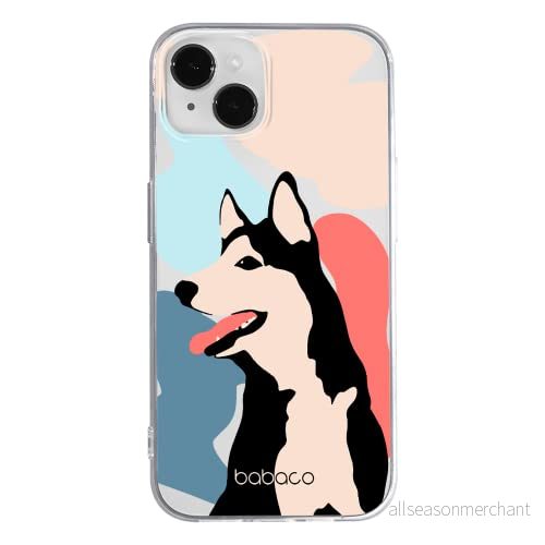 ERT GROUP mobiltelefonfodral för Apple Iphone 14 originalt och officiellt licensierat Babaco mönster Dogs 001 optimalt anpassad till formen på mobiltelefonen, gedeeltelijk transparant 5905131885586