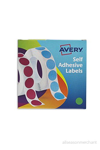 Avery 19 mm etikettautomat förälder grön 5701044245079