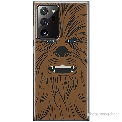 ERT GROUP mobiltelefonfodral för Samsung GALAXY NOTE 20 ULTRA originalt och officiellt licensierat Star Wars mönster Chewbacca 005, fodral tillverkad av TPU plast 5903040365052