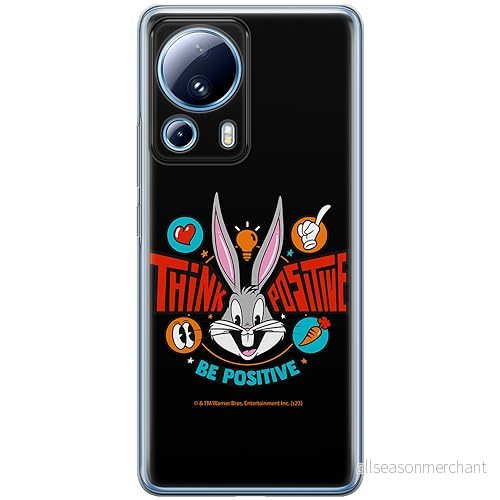 ERT GROUP mobiltelefonfodral för Xiaomi 13 LITE/CIVI 2 originalt och officiellt licensierat Looney Tunes mönster Bugs 020 anpassad till formen på mobiltelefonen, fodral tillverkad av TPU plast 5905795085100